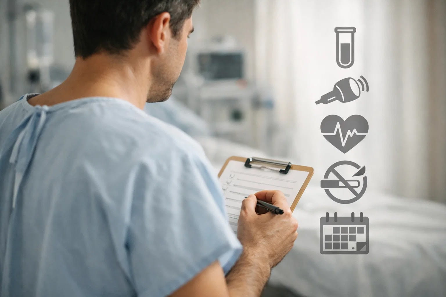 Подготовка к операции при простатите: сдача анализов и УЗИ диагностика, коррекция образа жизни.